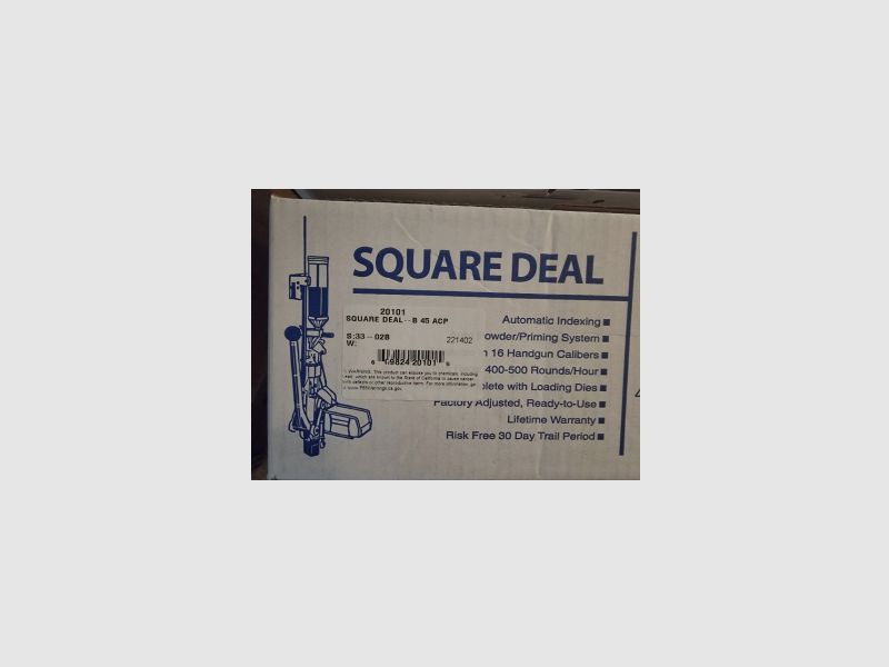 Dillon Square Deal 'B' .45ACP Press