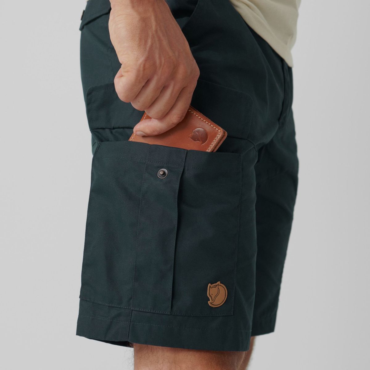 FJÄLLRÄVEN Karl Pro Shorts M Verde Oliva Oscuro