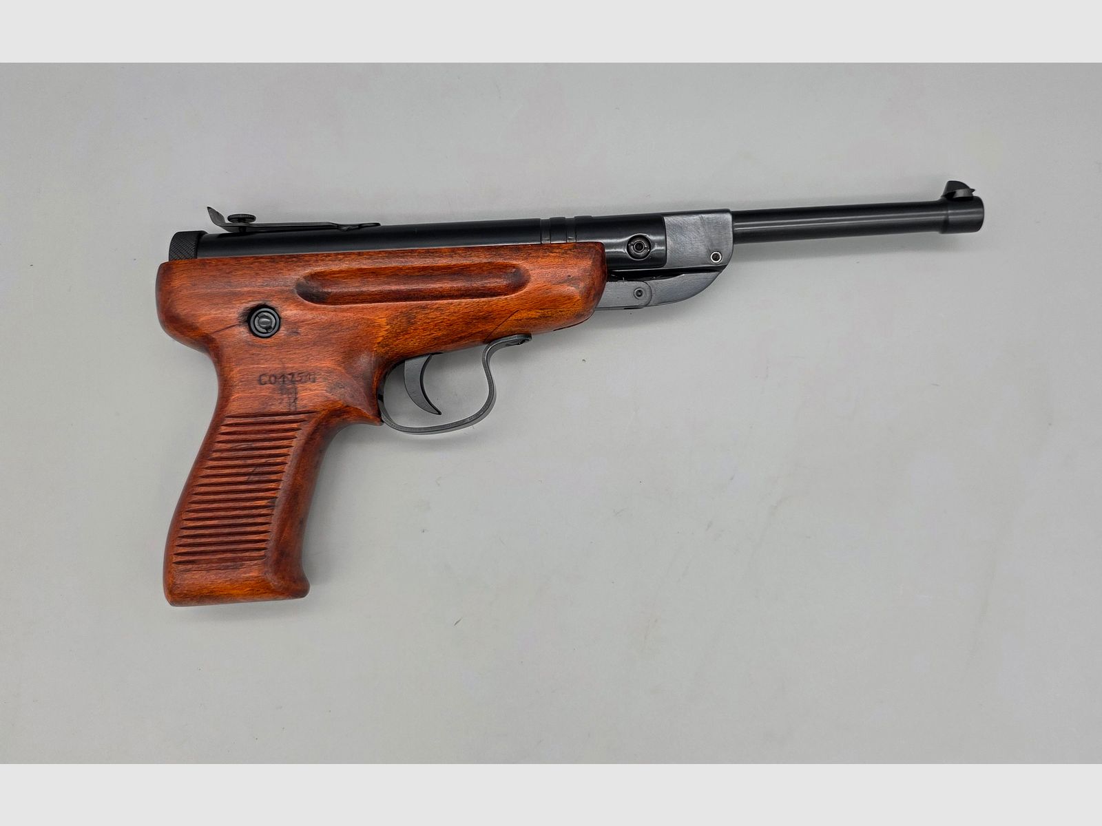 Pistola de aire restaurada Haenel LUP54 rara de encontrar pistola de golpe GST LUP 54