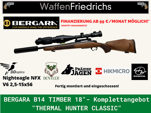 Bergara B14 Timber | Thermal Classic Hunter Offerta Completa - WaffenFriedrichs