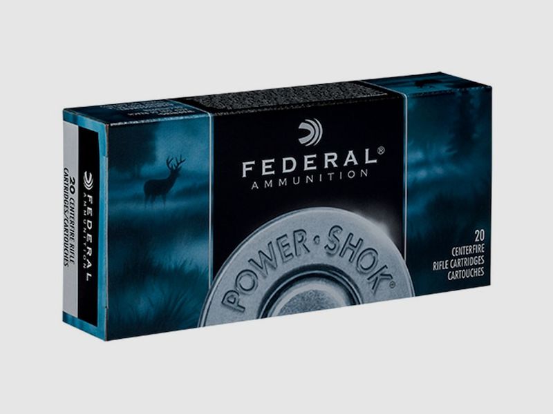 Federal Power-Shok .25-06 Rem. 117GR JSP 20 Patronen