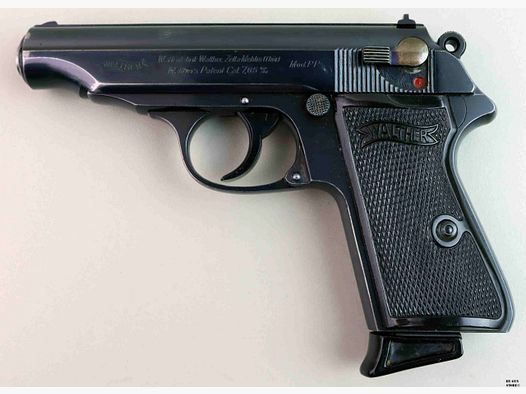 Walther Zella Mehlis mod. PP pistol cal. 7.65 mm 90° safety – year 1936 mat. 900391