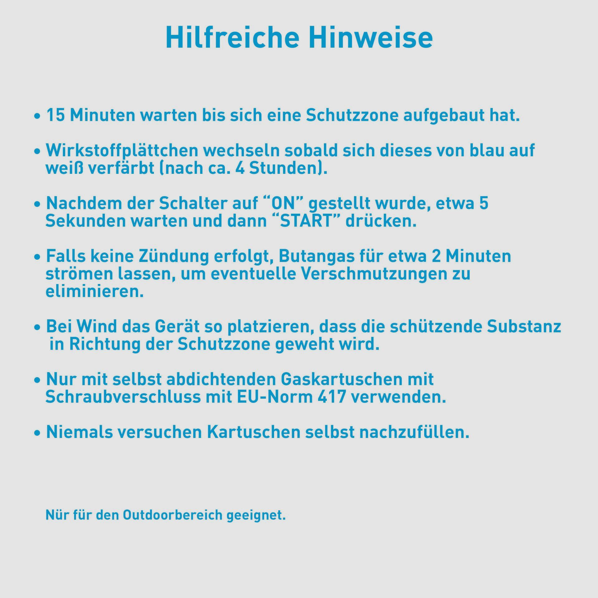 THERMACELL 920210 MR-BP Mückenabwehr Camping Backpacker