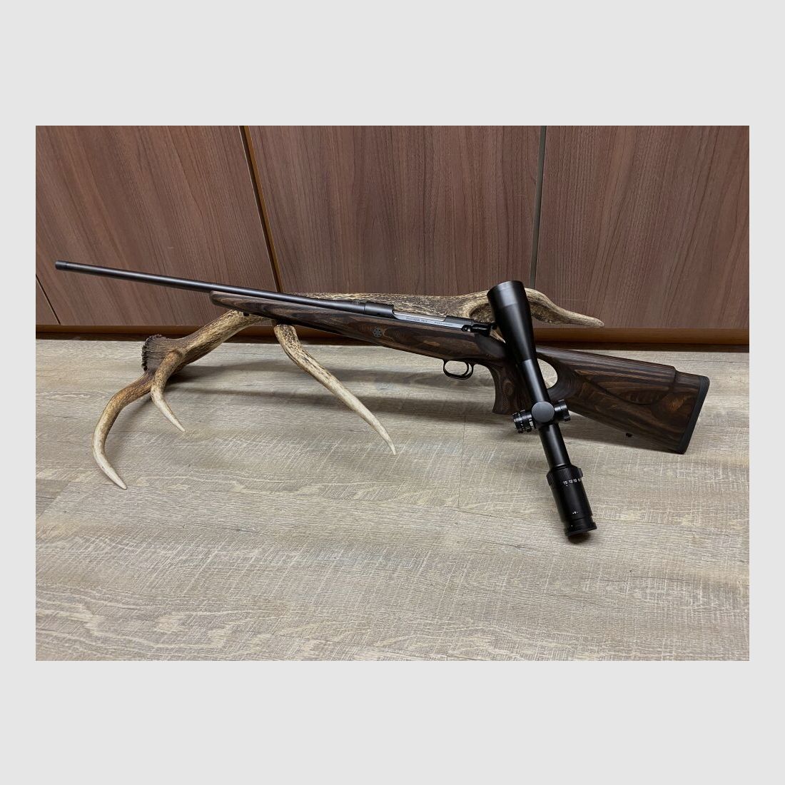 Mauser M12 Max, met Leica Amplus 6 2,5-15x50 i