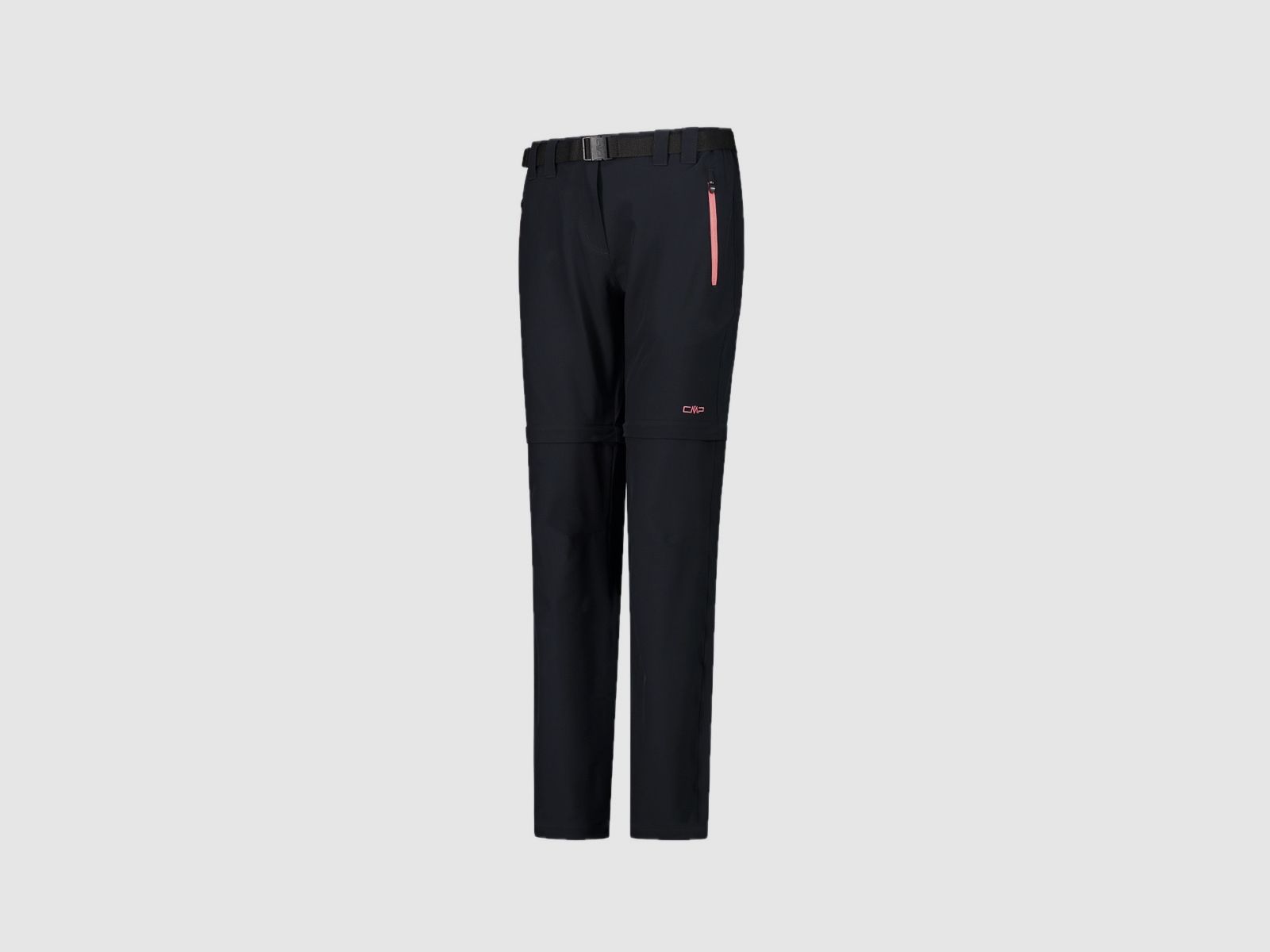 CMP Damen-Zip-Off-Trekkinghose Anthrazit Orchidea