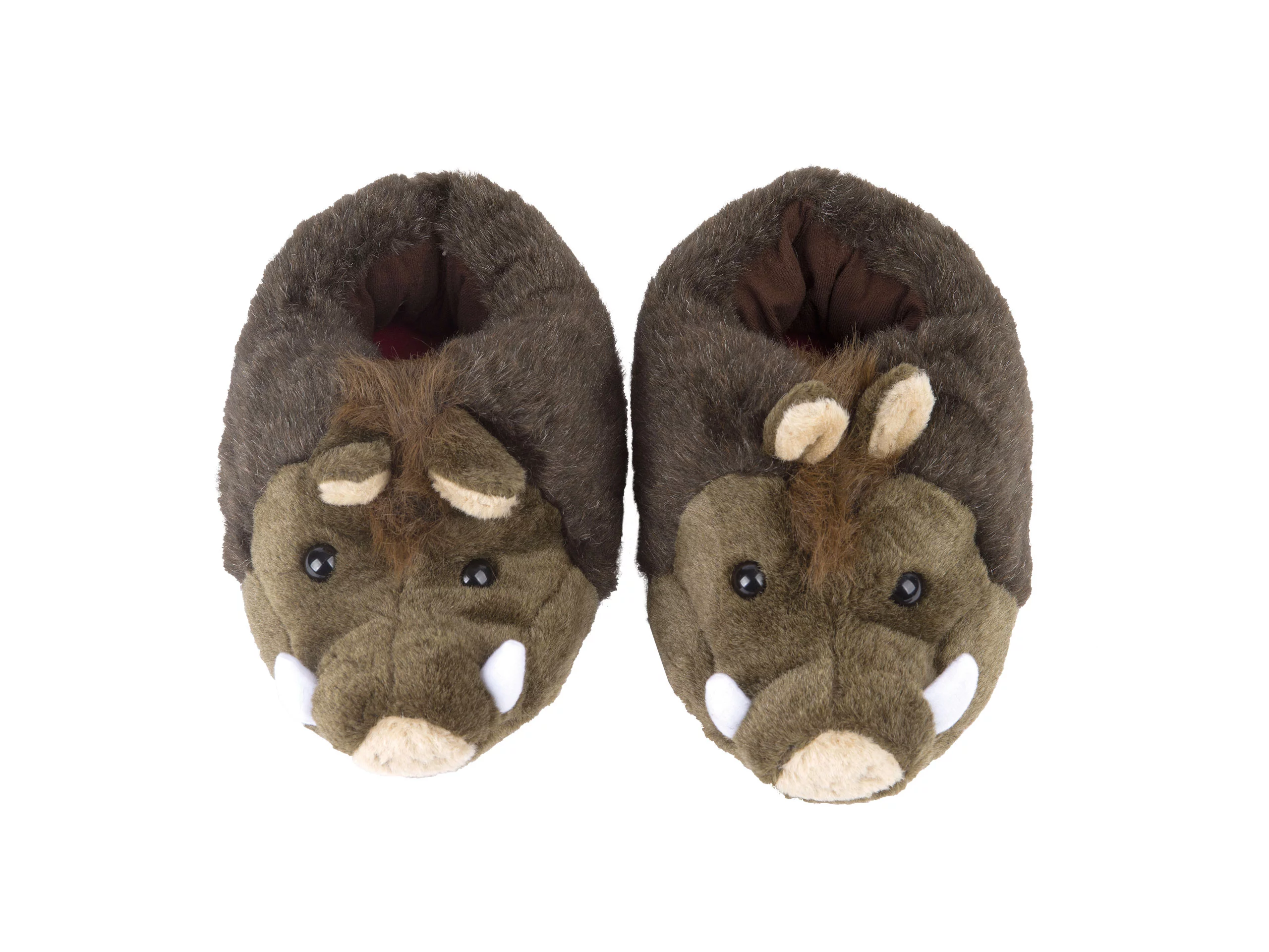 Dzik Nature De Brenne pantoufles en peluche 43-45 XL (444-008#43-45 XL), image 2 sur 2