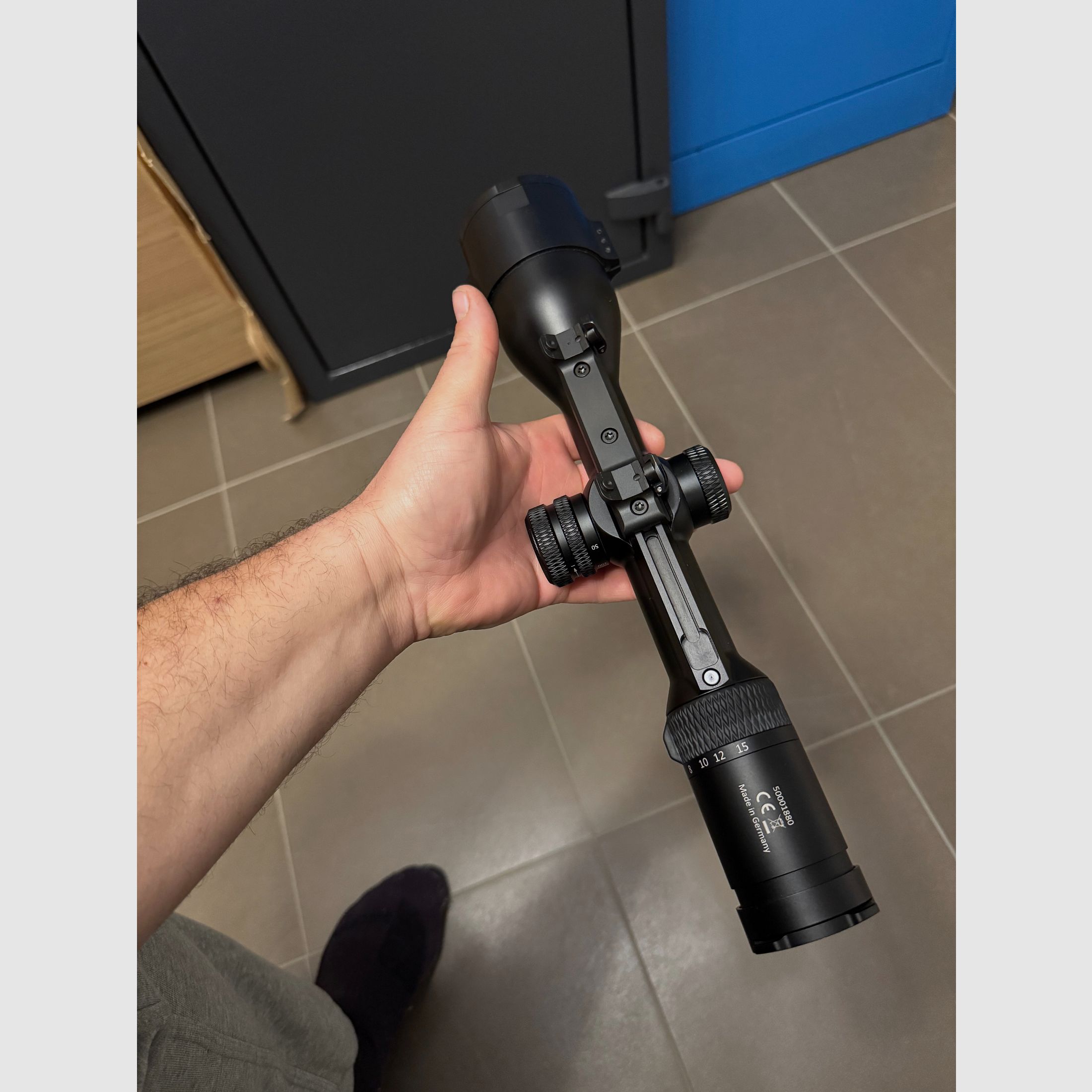 BLASER scope B2 2.5-15x56 iC S with rail