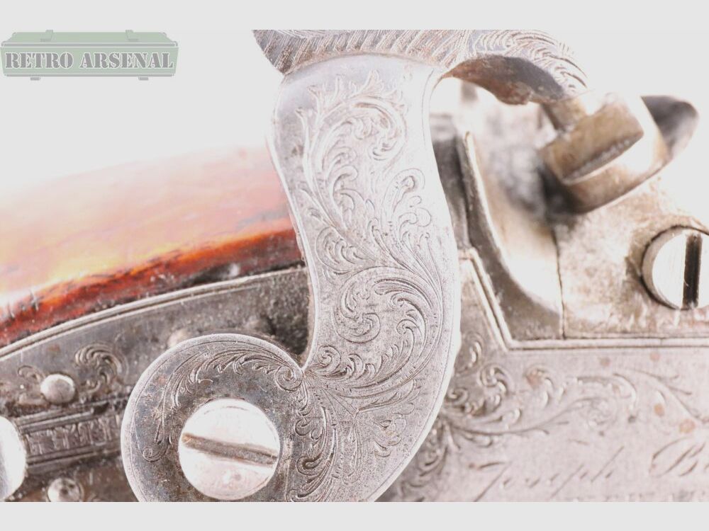 Joseph Boaler Newark pistola a avancarga