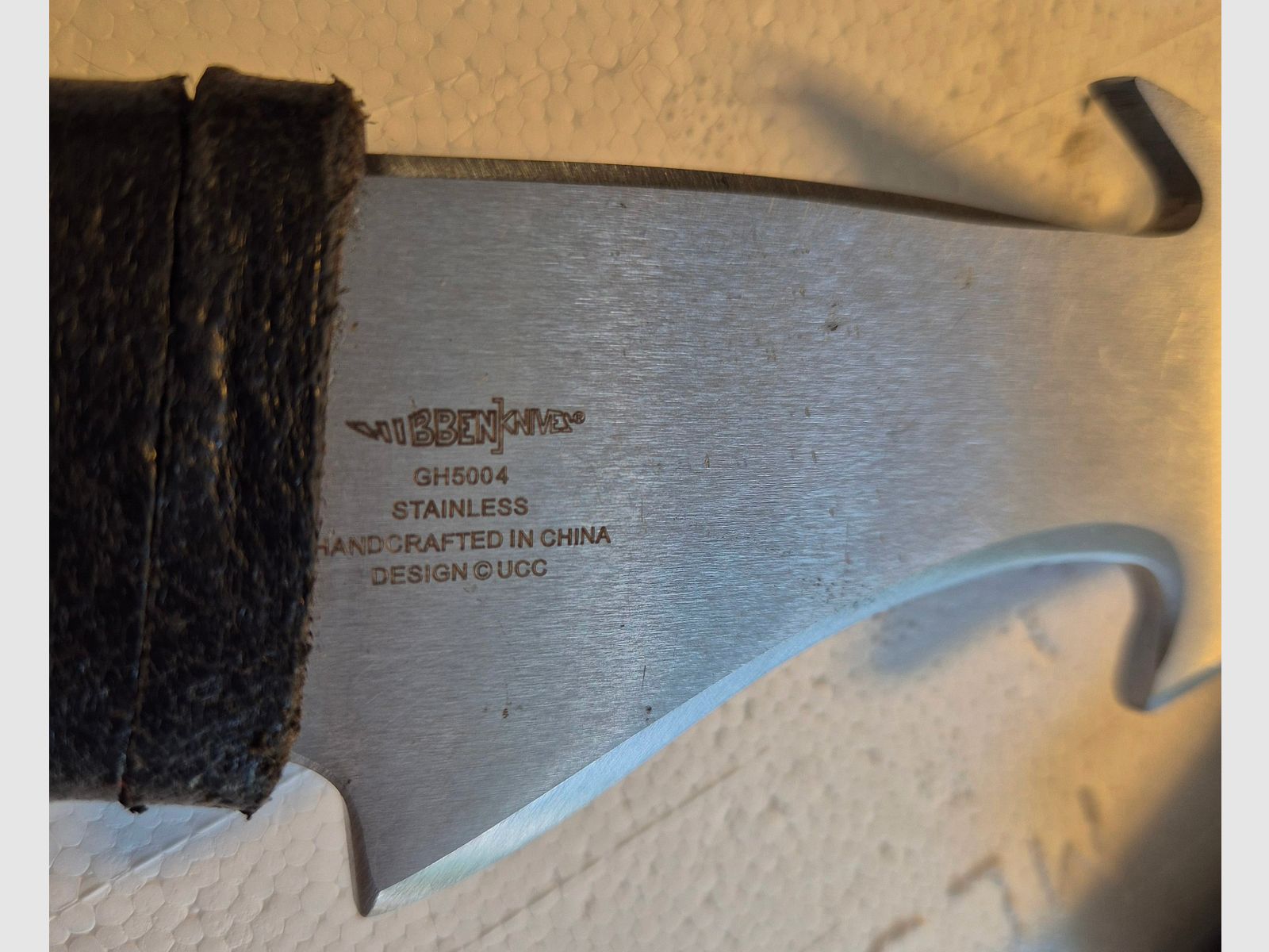 Gil Hibben  warrior throwing axe w/sheath#5004 Custom Design