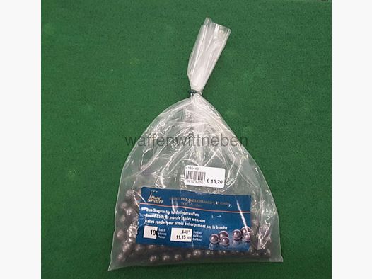 H&N (Haendler & Natermann) round balls for muzzle-loading weapons