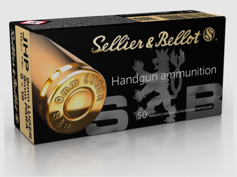 Sellier & Bellot 117732 9mm Luger Hohlspitz 7,5g 115grs.