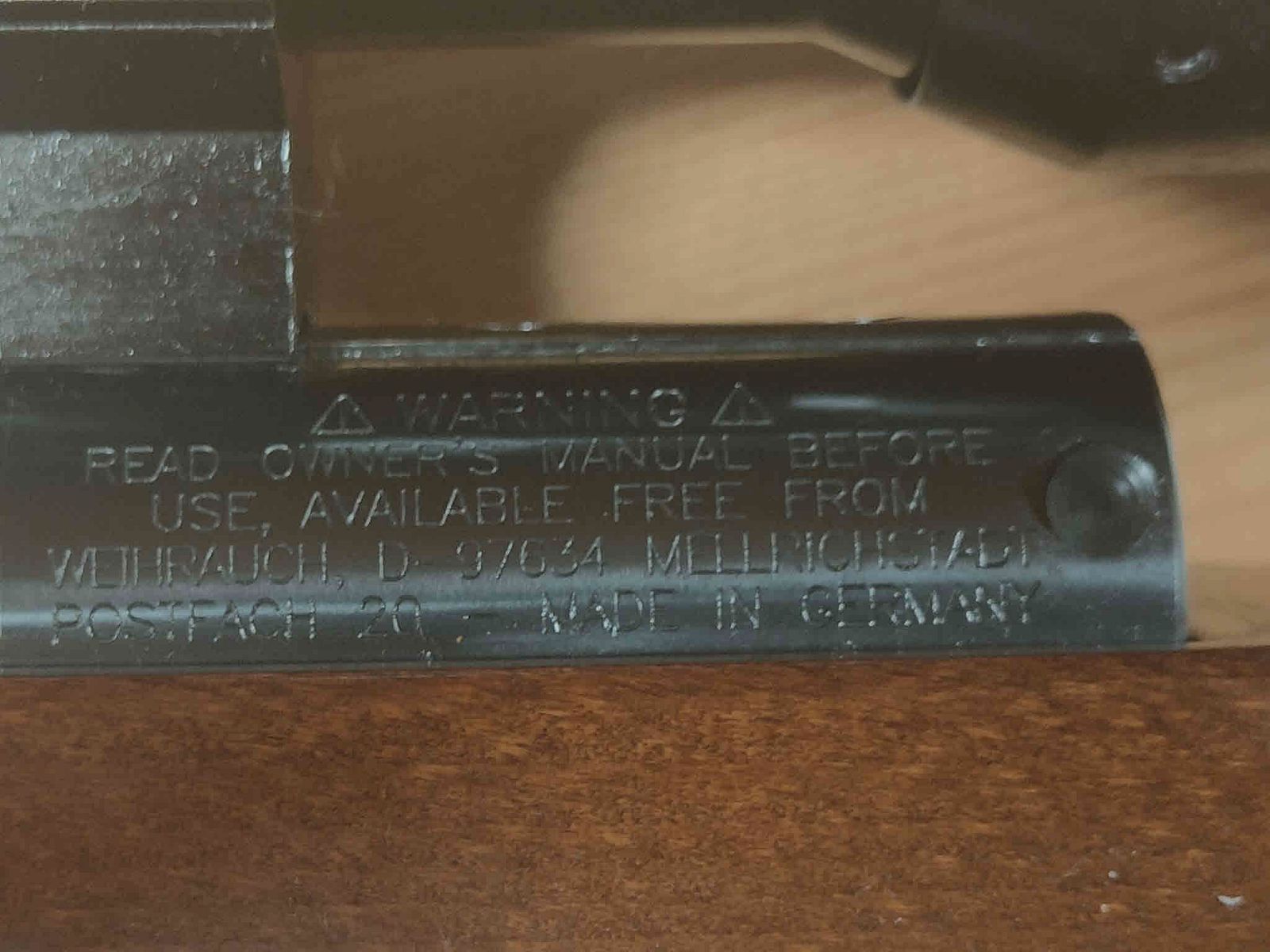 Weihrauch HW 35K Kal. 4,5/177