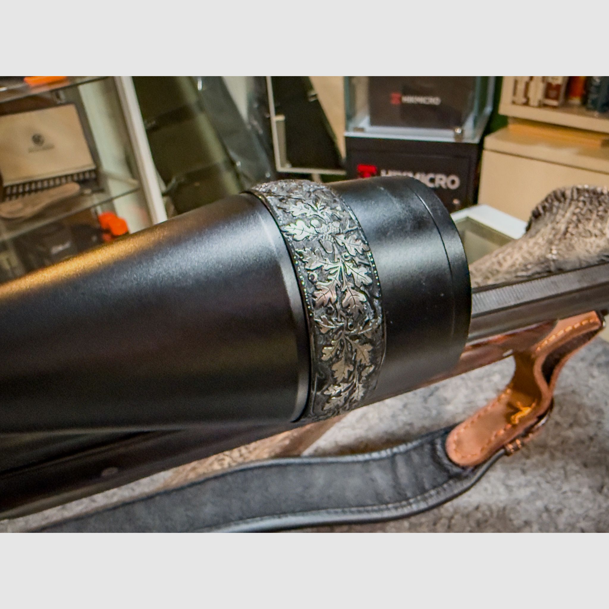 BBF 8×57 IRS / 12/70 with 5.6×52 R insert barrel – from the possession of Gerhard Stauch (GDR)