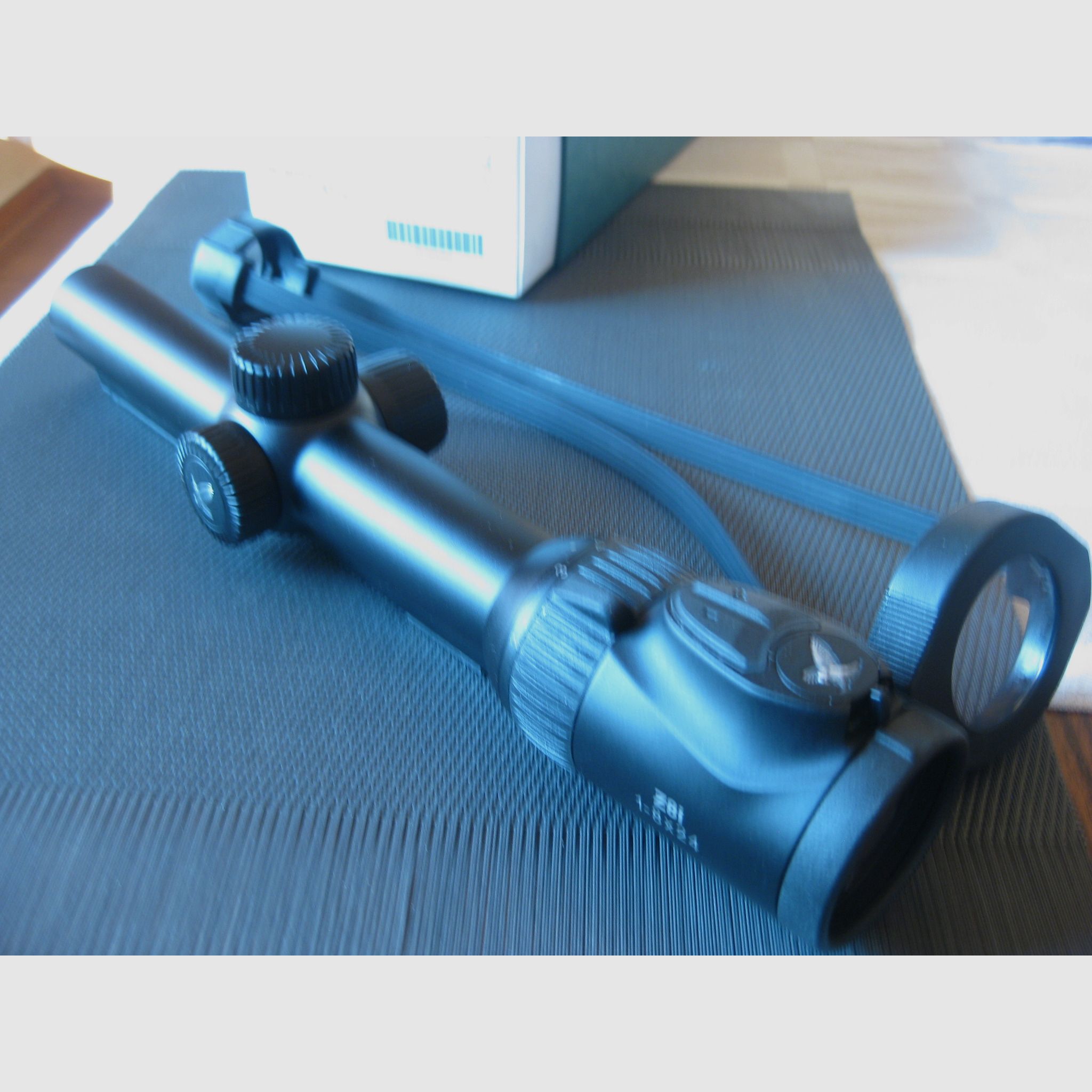 LIKE NEW TOP Swarovski Z8i as 1 - 8 x 24 SR Abs. 4A-i and orig. Blaser saddle mount (high)! No ZEISS-LEICA-SAUER-MAUSER-GPO