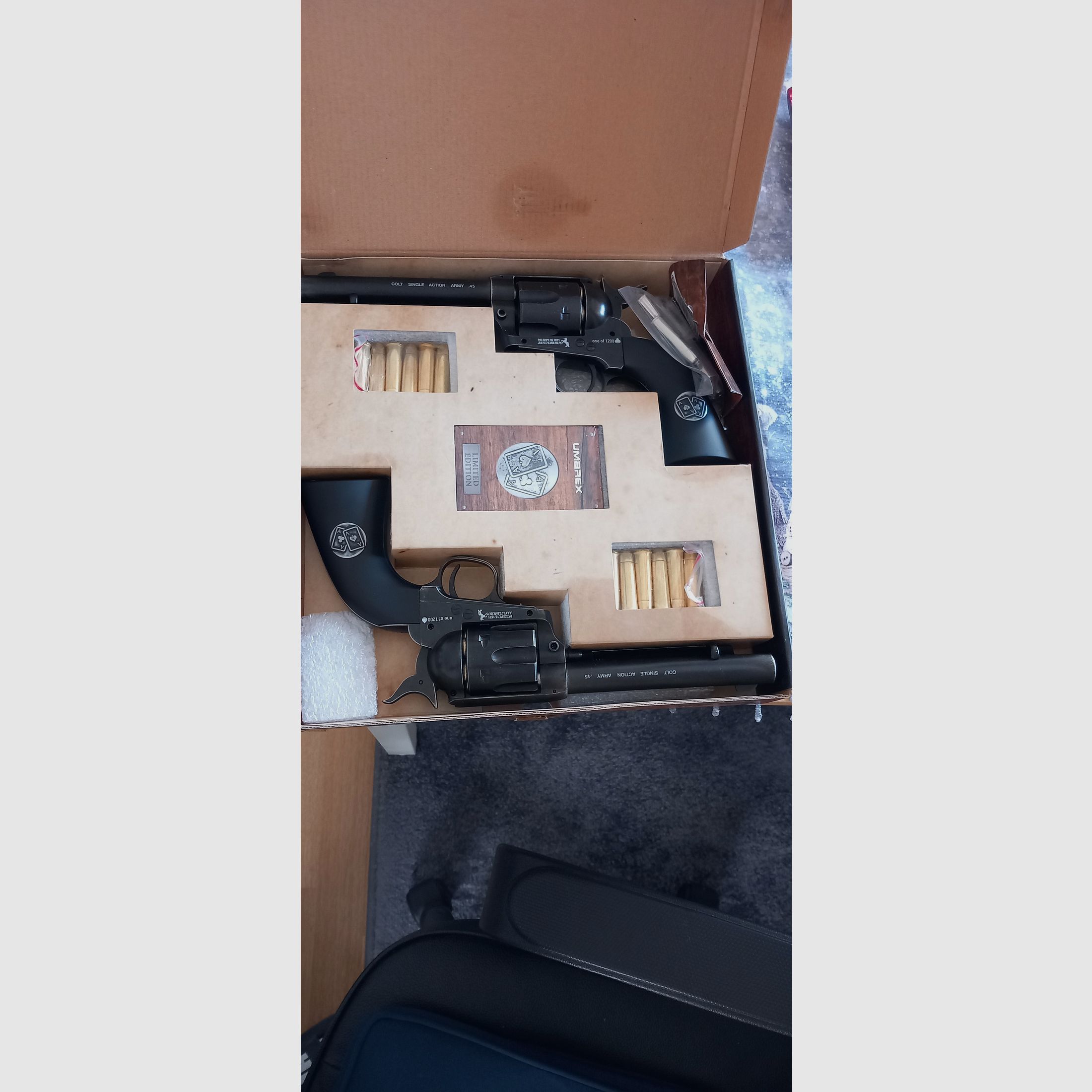 Cold Single Action SAA.45 Co2 Limited Edition