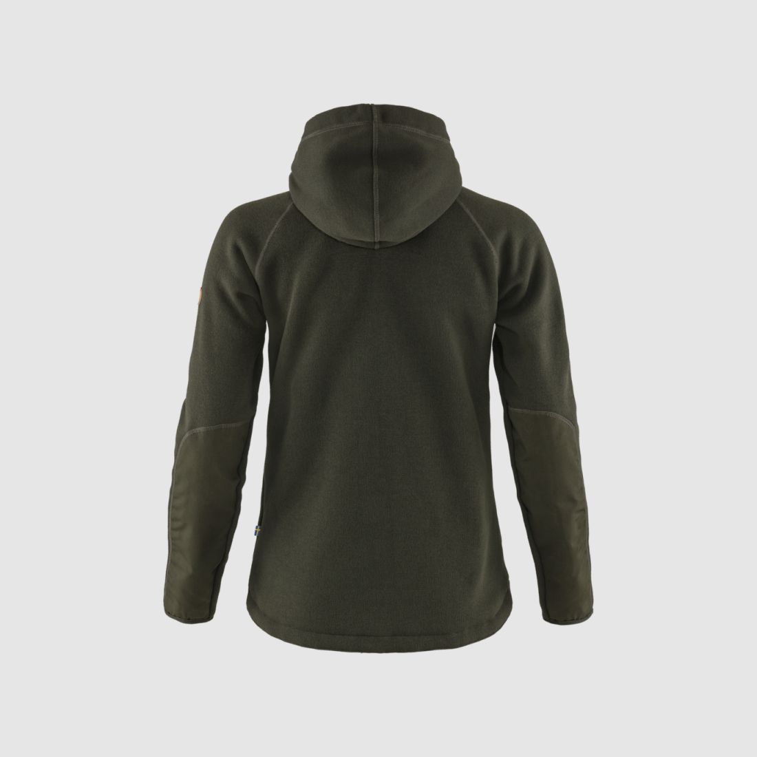 Fjällräven Damen Hoodie Övik Fleece Deep Forest