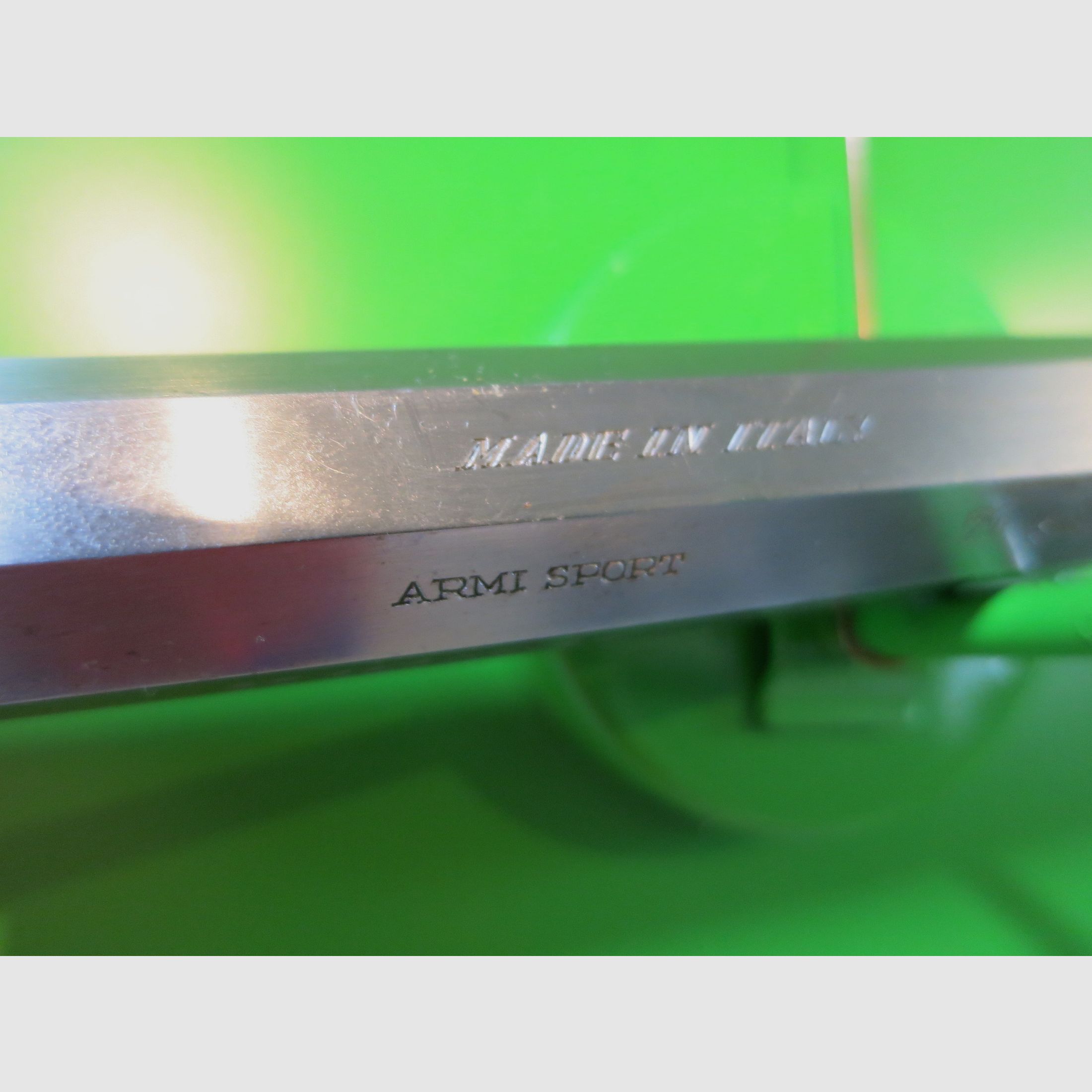 Armi Sport percussion pistol LE PAGE in MOUTIER, caliber .45, sport pistol #93-