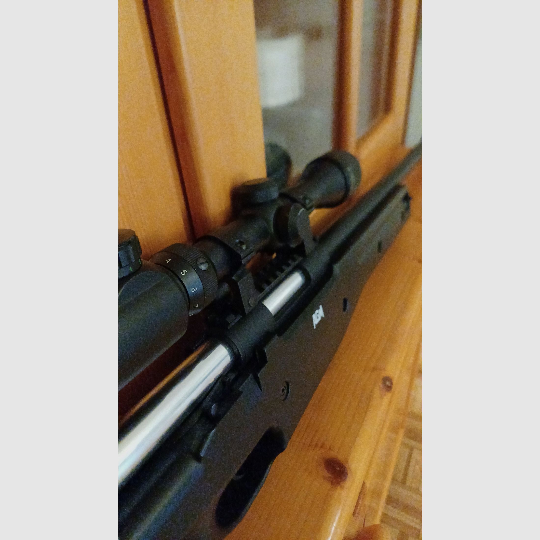 Fusil de sport noir AGM Mauser L96