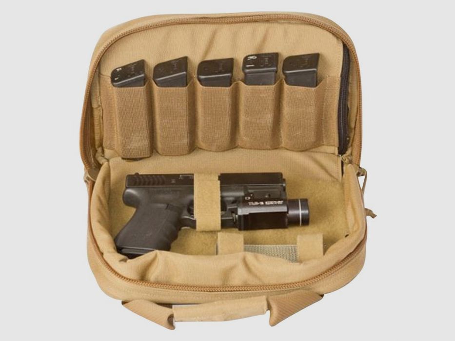 ARMAGEDDON GEAR PERFECT PISTOL CASE, COYOTE BROWN, image 5 of 5