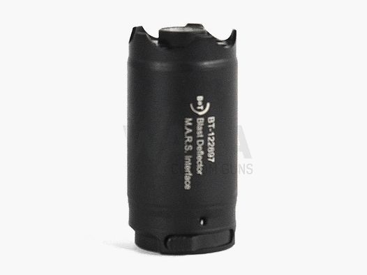 B&T Blast Deflector mit Glasbrecher (M.A.R.S., Cerakote Schwarz)