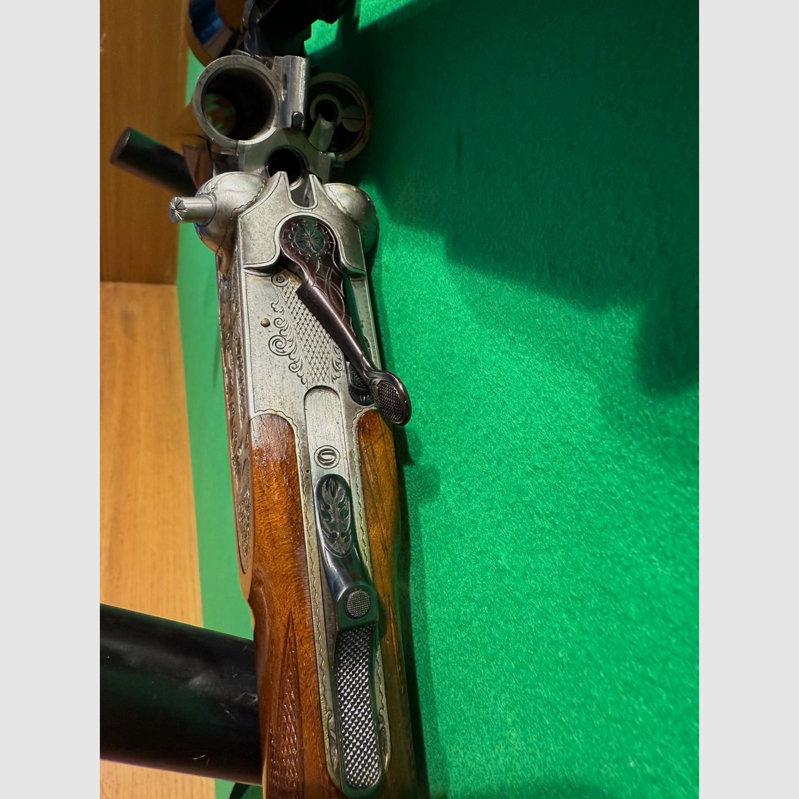 Heym Luxus Drilling 7x65R, 12/70 & .22Mag / Zeiss 1,5-6x42