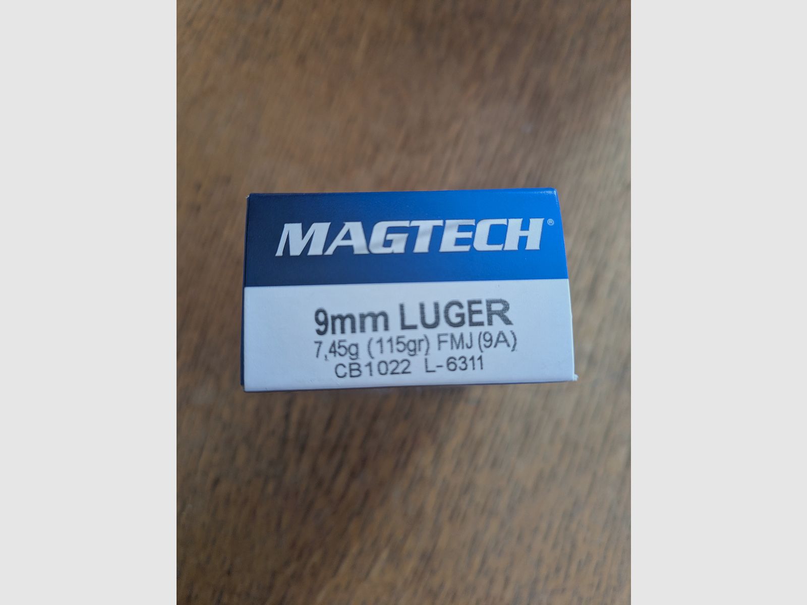 15x Magtech 9mm Luger 115grs FMJ (9A)