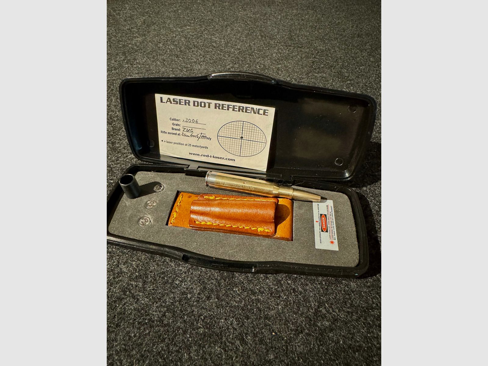 Red-I Bore sight Laser Einschießhilfe, Kaliber 30-06 Springfield