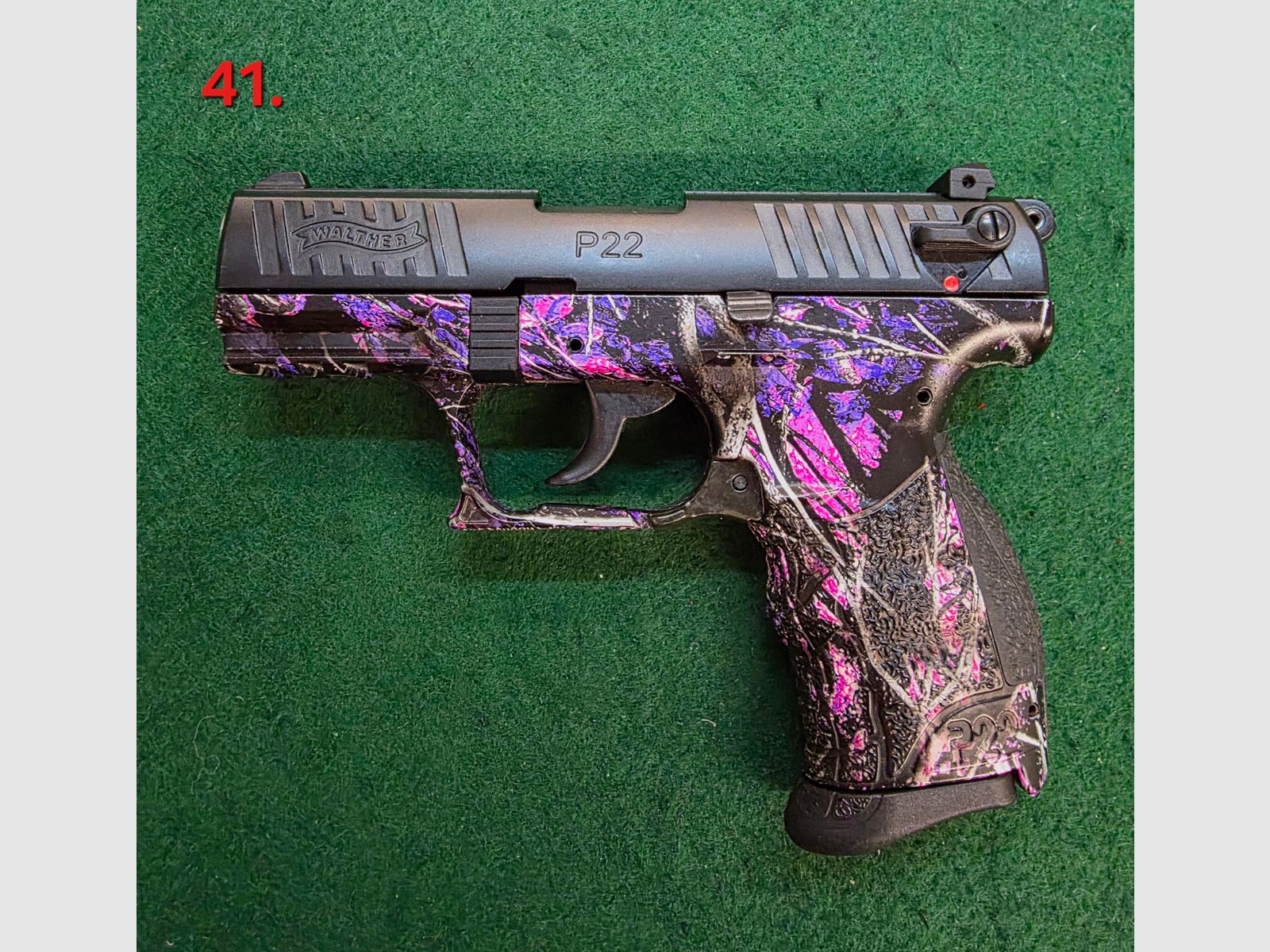 Walther P22 Muddy Girl Kaliber 9mm PAK Schreckschuss SRS