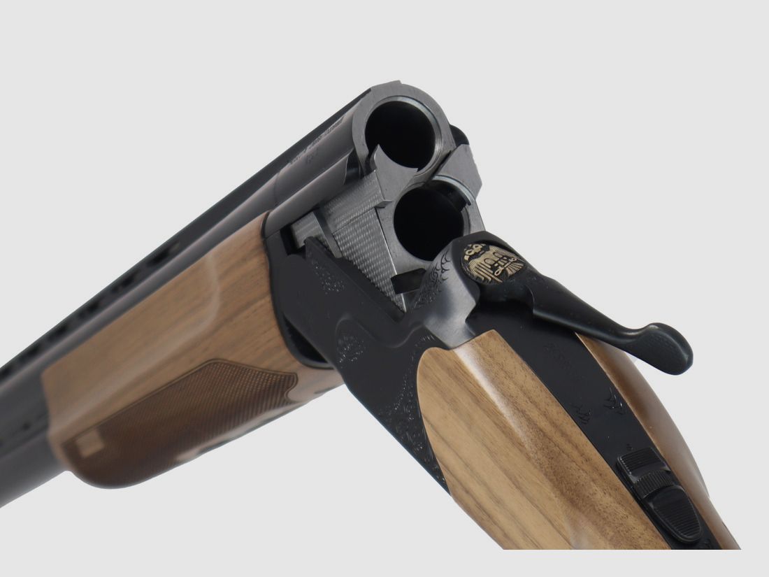  Fusil à deux canons superposés Huglu Bock Victor noir 71 cm