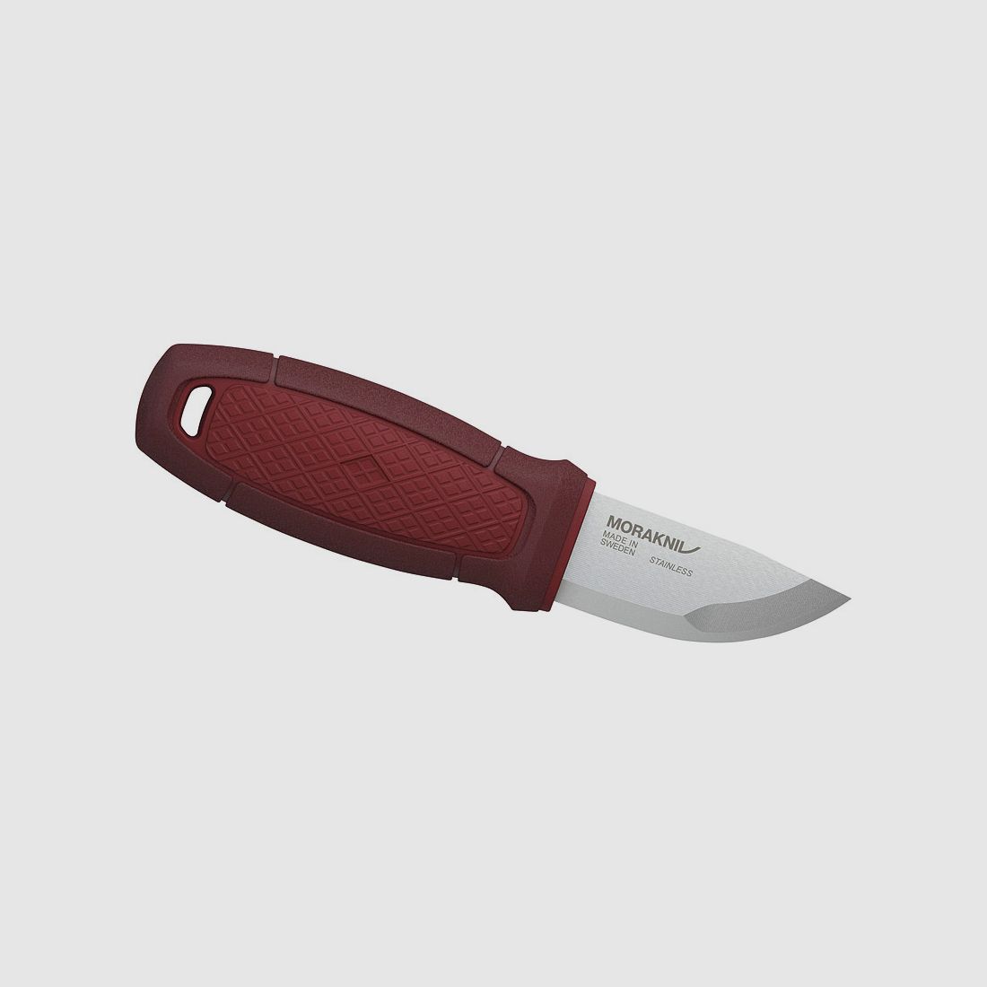 Morakniv ELDRIS, Couteau de cou, acier Sandvik 12C27, rouge, étui en cuir