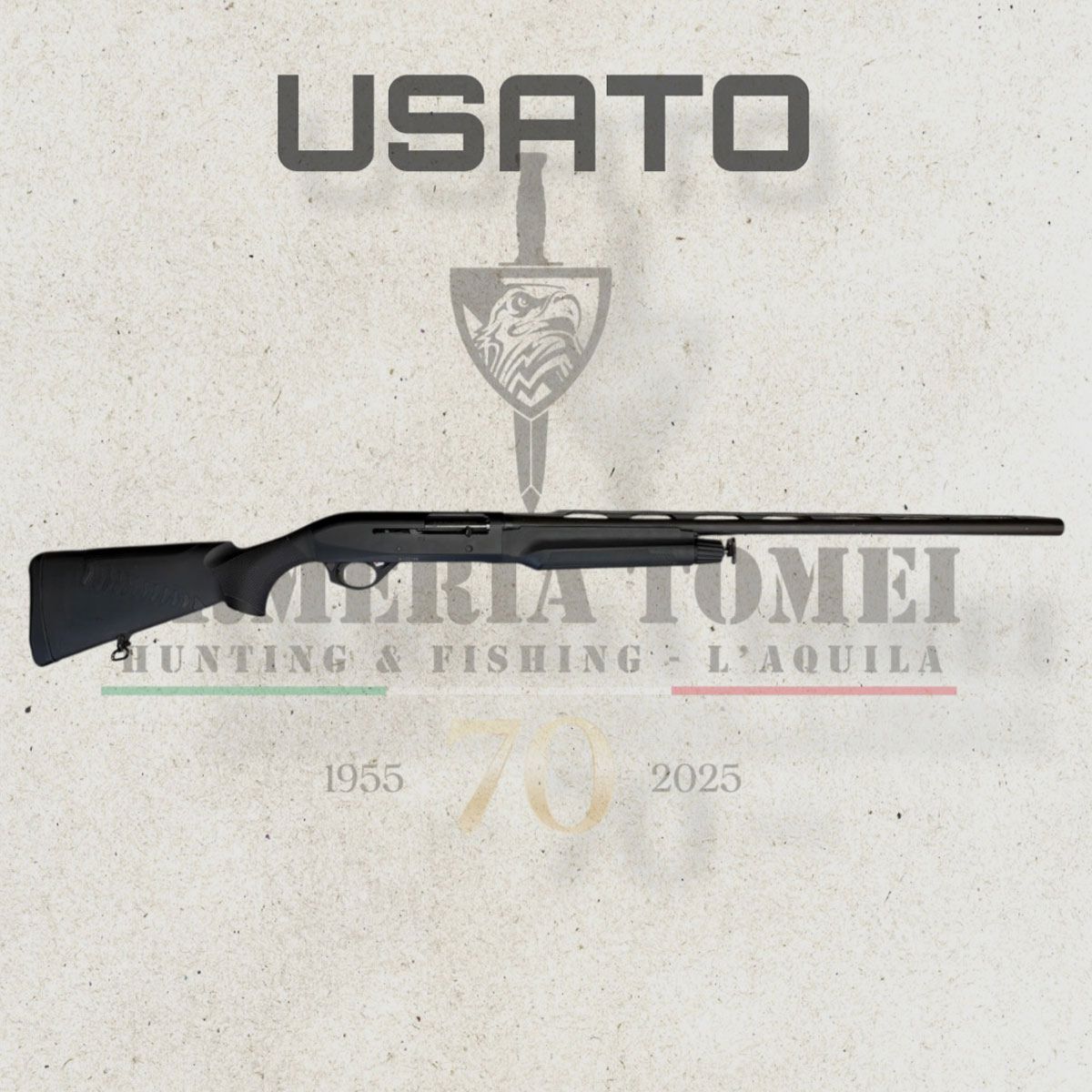 GEBRUIKT – SEMIAUTOMATISCH GEWEER – BENELLI MOD. M2 kal. 20, afbeelding 1 van 5