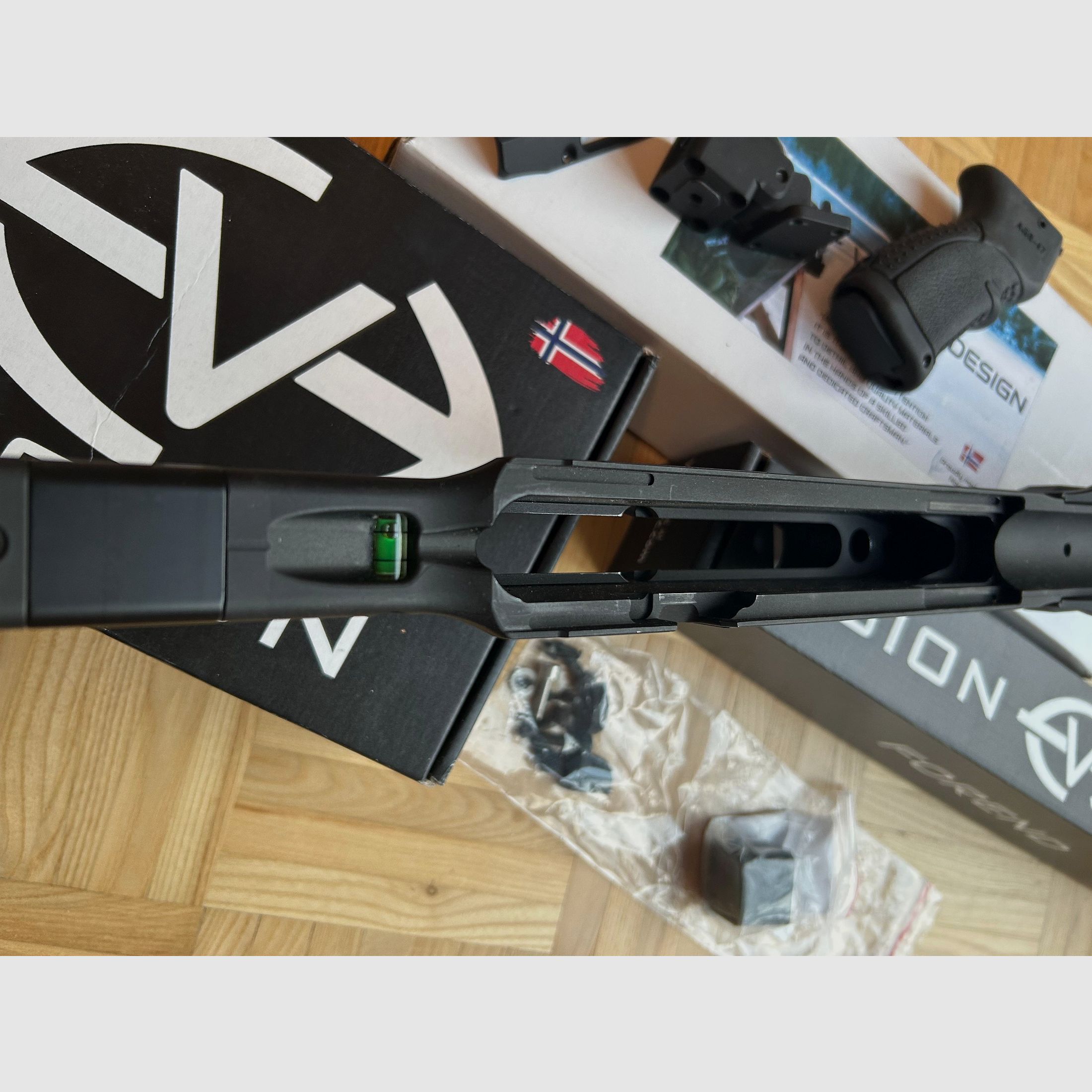 Vision Design Chassis für SSG3000 / Sauer 200 STR – gebraucht, top Zustand