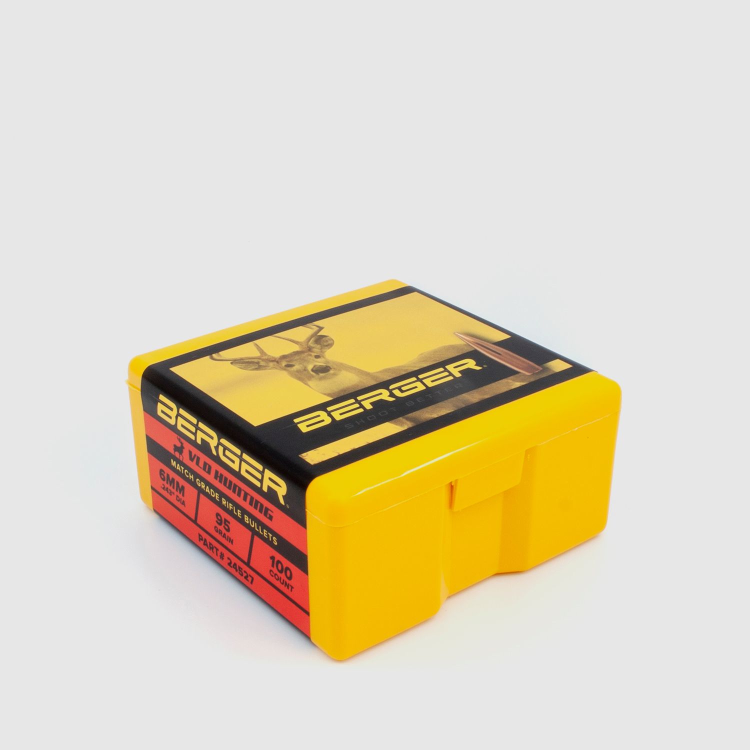 Berger Geschoss 6mm/.243 VLD Hunting 95GR 100 Stück