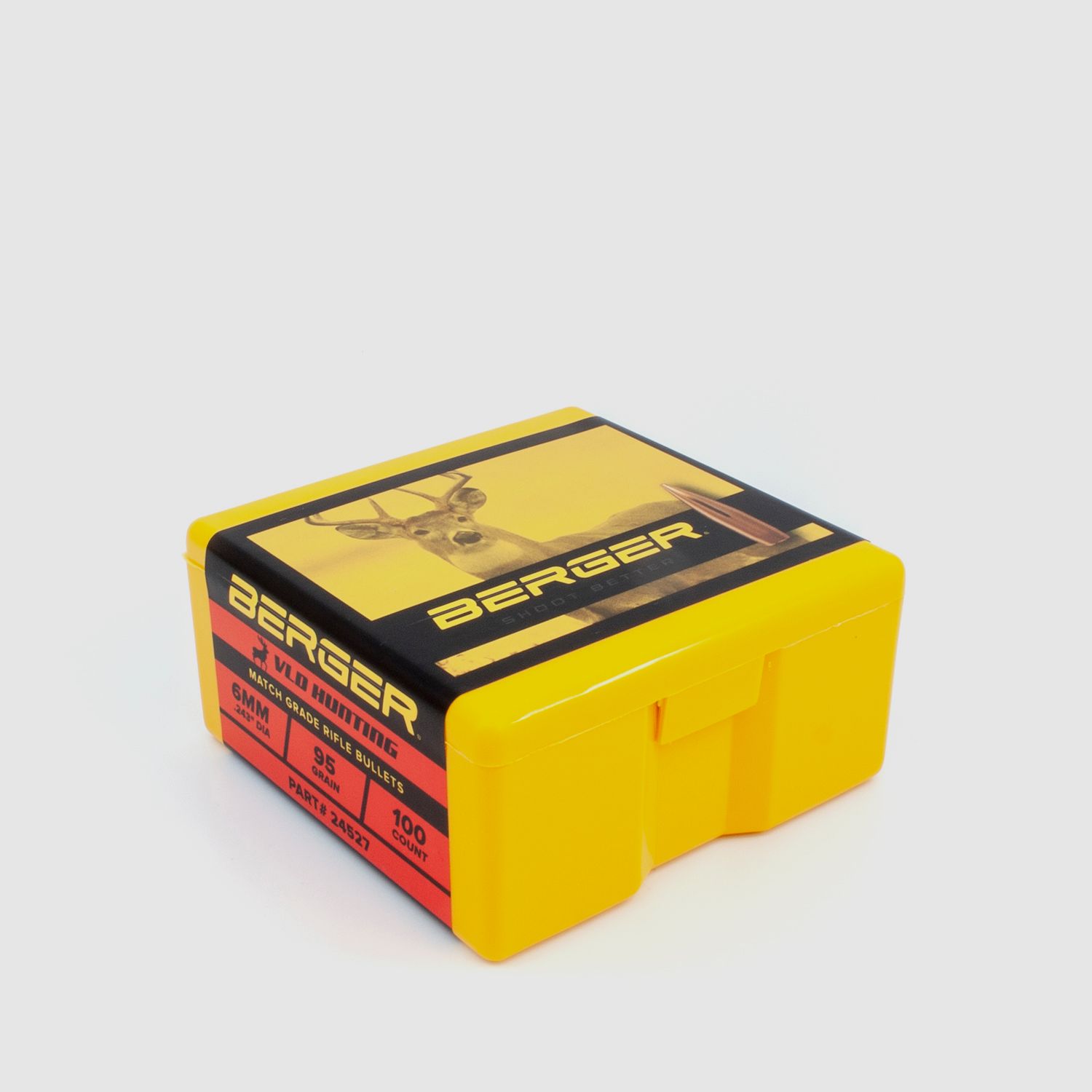 Berger Geschoss 6mm/.243 VLD Hunting 95GR 100 Stück