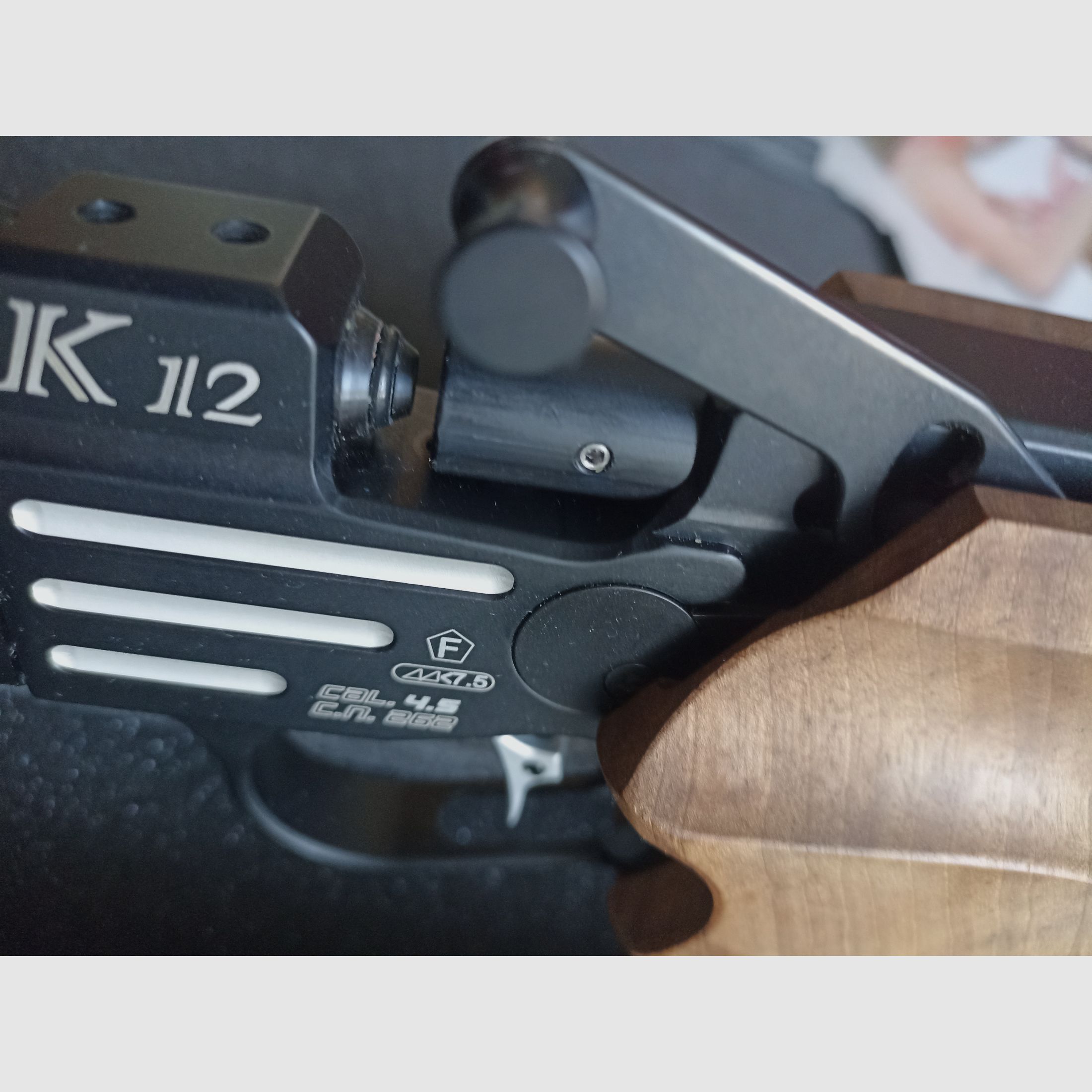 Pardini K12 air match pistol cal. 4.5mm "TipTop" like "NEW