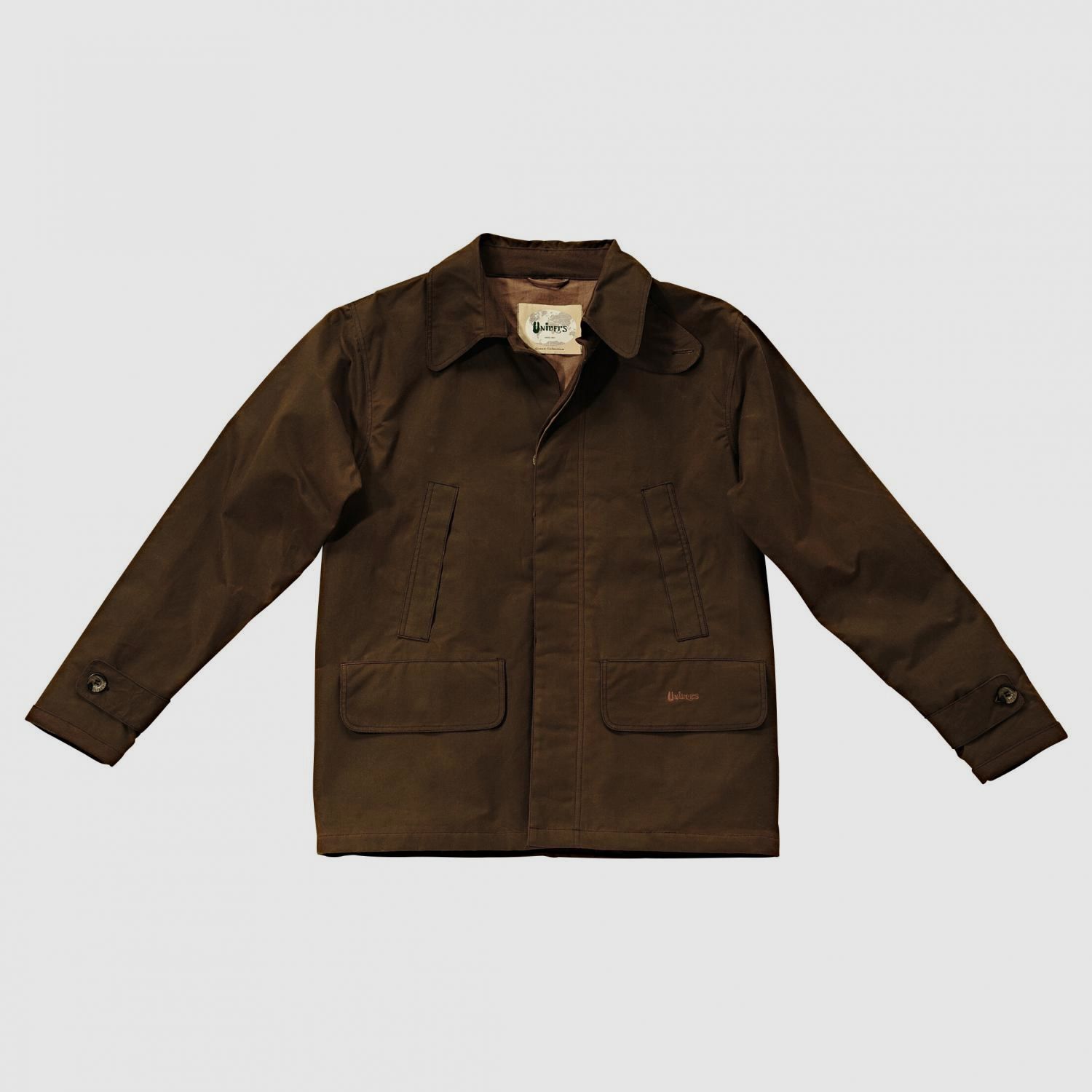 Waxed Jacket Herren (Brown)