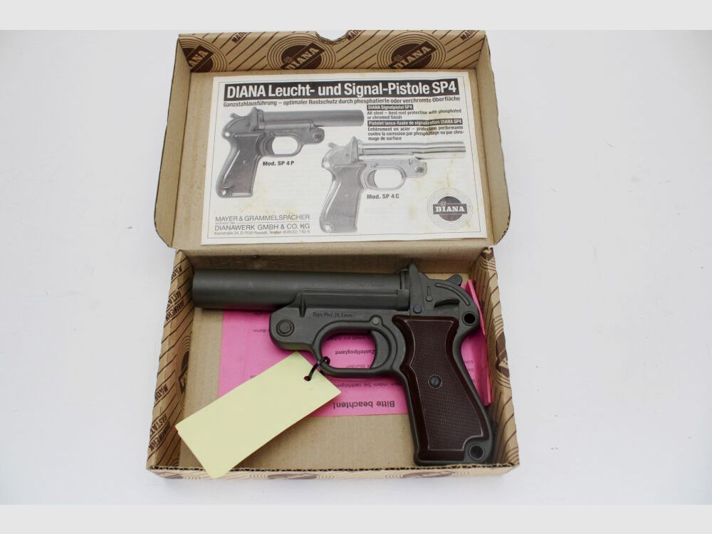 Diana signal pistol cal. 4 incl. box
