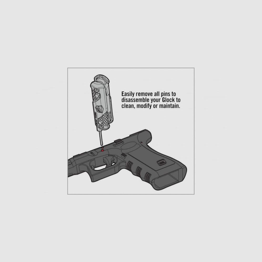 4-in-1-Werkzeug für Glock, Bild 3 von 7