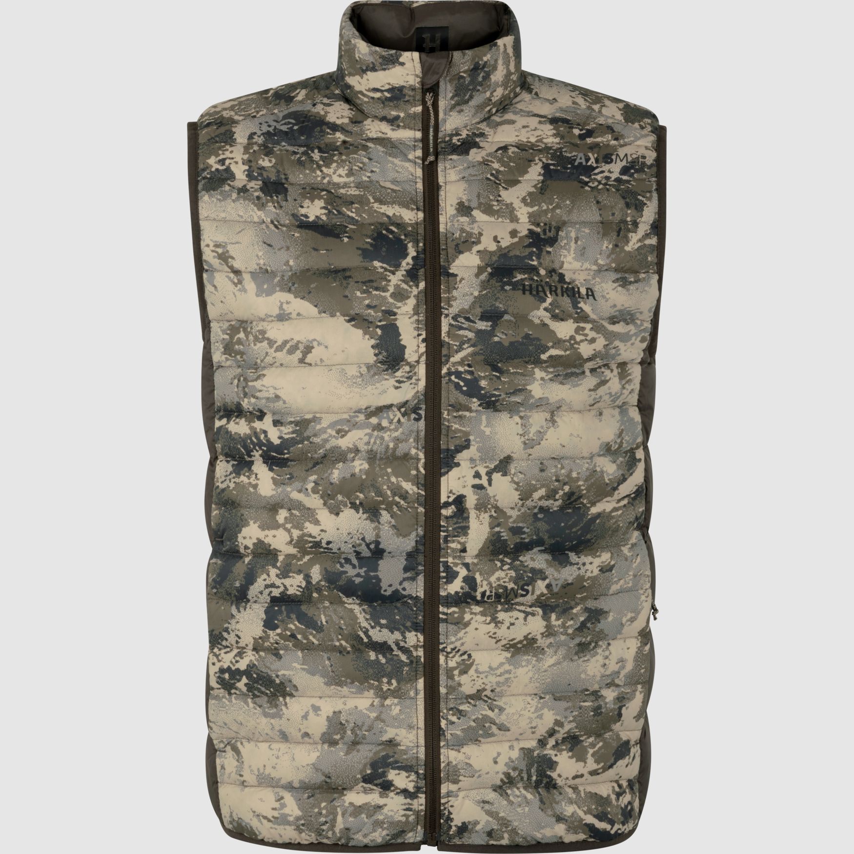 Härkila Mountain Hunter Expedition Reversible Down Vest Men AXIS MSP®Mountain/Shadow Brown 2XL