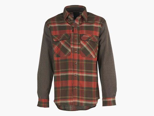 Univers Flannel Shirt with Klevar Sleeves 94364 940