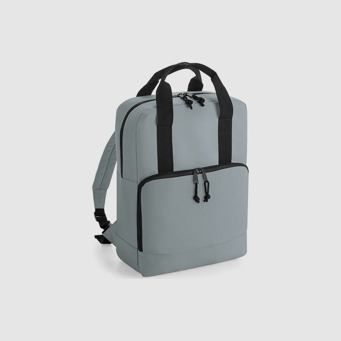 Recycling-Doppelgriff-Kühlrucksack Pure Grau