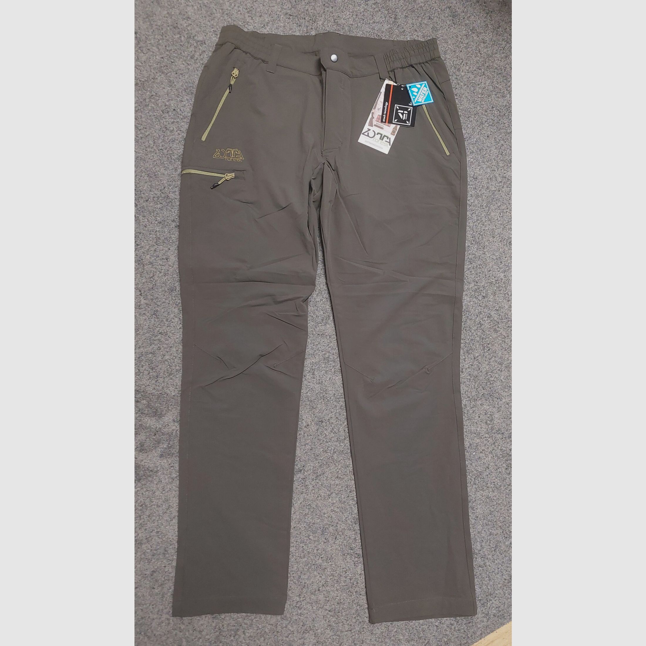 ZOTTA FOREST MOD PATRIOT EVO MEN'S WATERPROOF ELASTIC GREEN PANTS