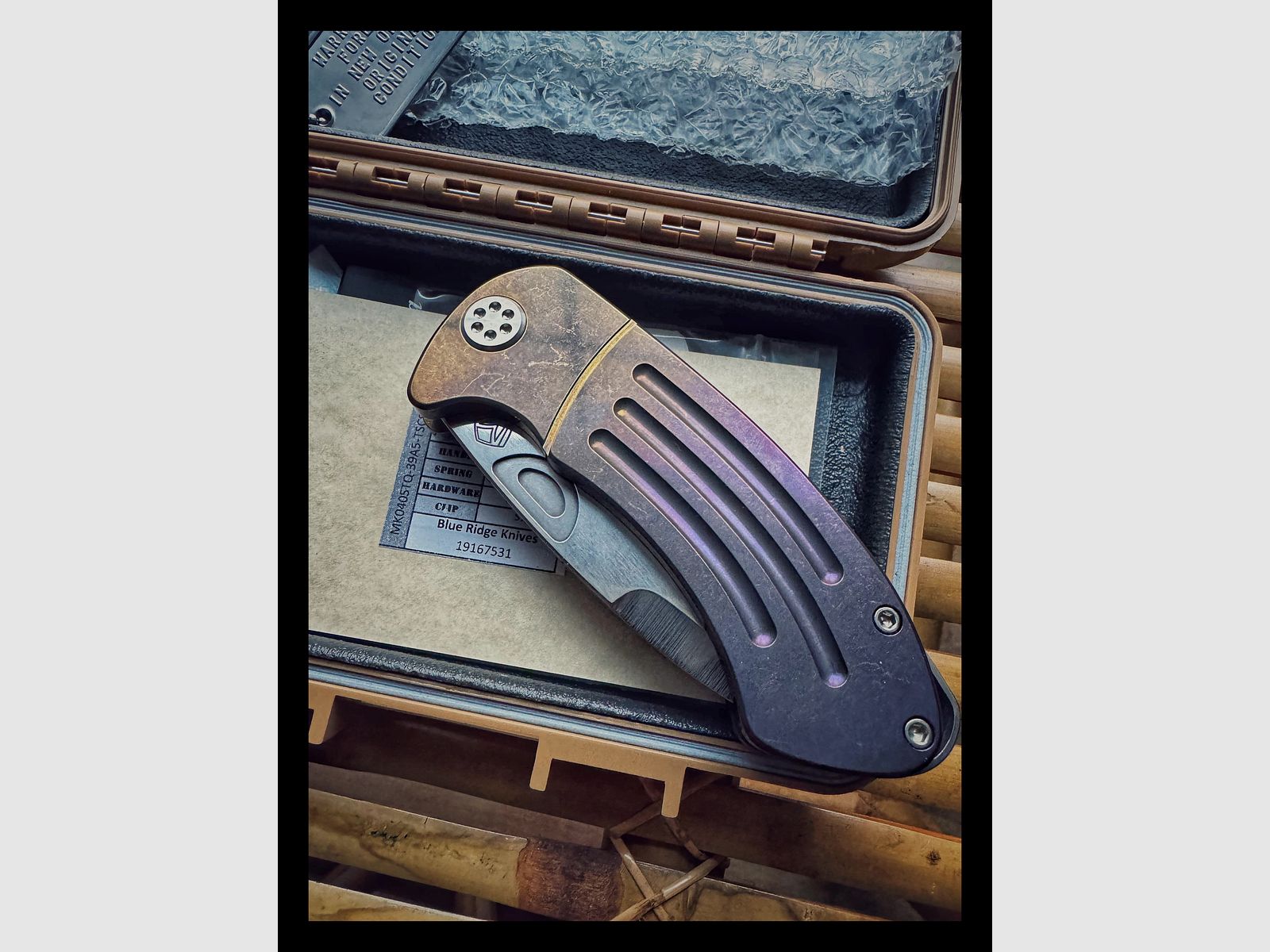 Medford Theseus nagelneu aus 10/2025 mit Rechnung Titan / S45VN Klinge Fullset