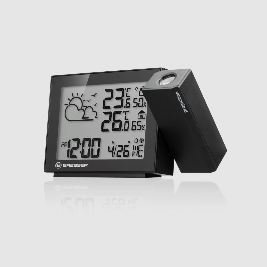 BRESSER Wetterstation mit Radio-Projektion MeteoTemp P, Bild 2 von 21