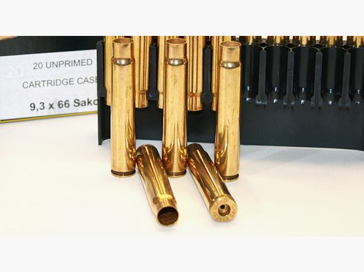 20 Stück NEUE SAKO Hülsen 9,3x66 SAKO | 9,3 x 66 | 9.3 Boxer > NEU & Originalverpackt #133752500