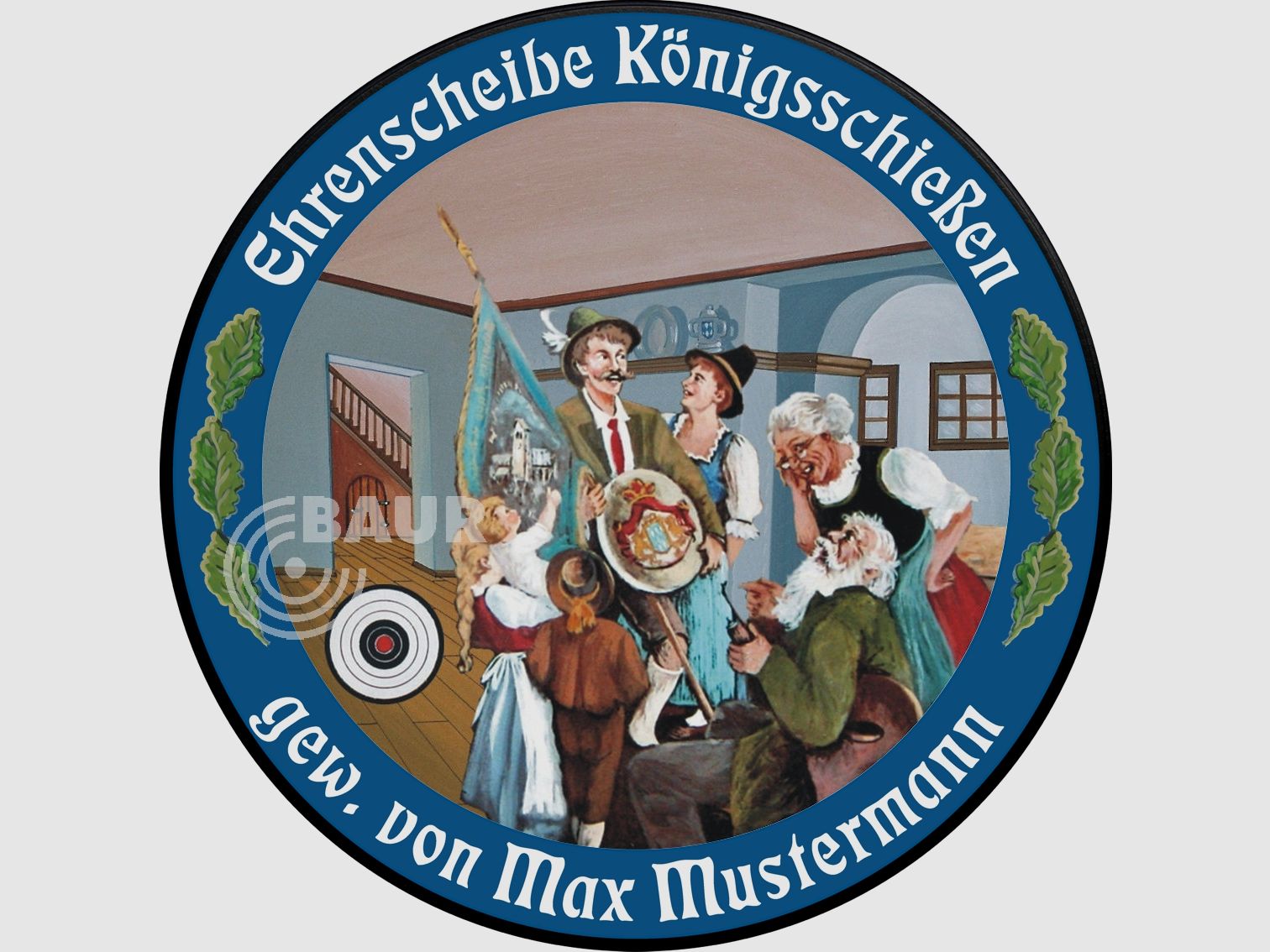 Schietschijf ECO-LINE Motief 067, afbeelding 3 van 6