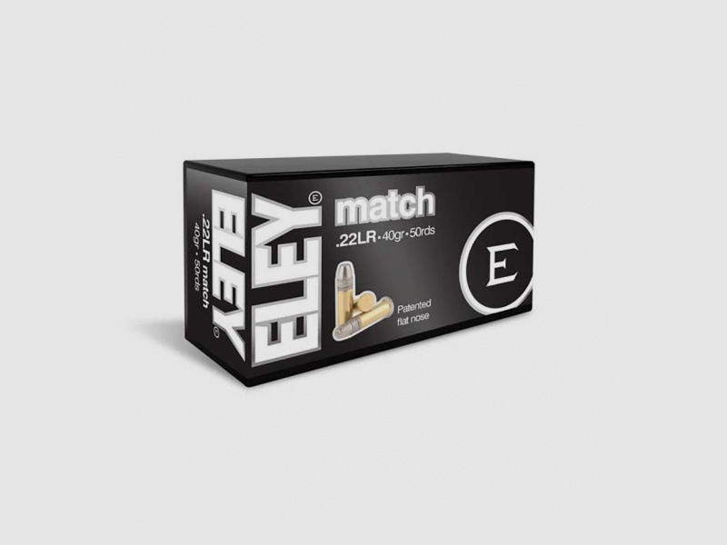 Eley Match EPS .22lr 40grs
