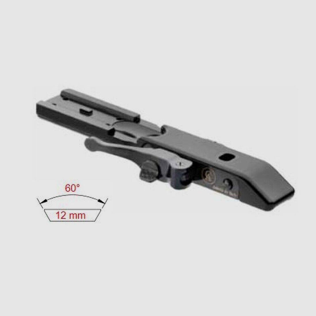 Abnehmbare Montage Aimpoint H1T1/H2T2 Schiene 12 mm