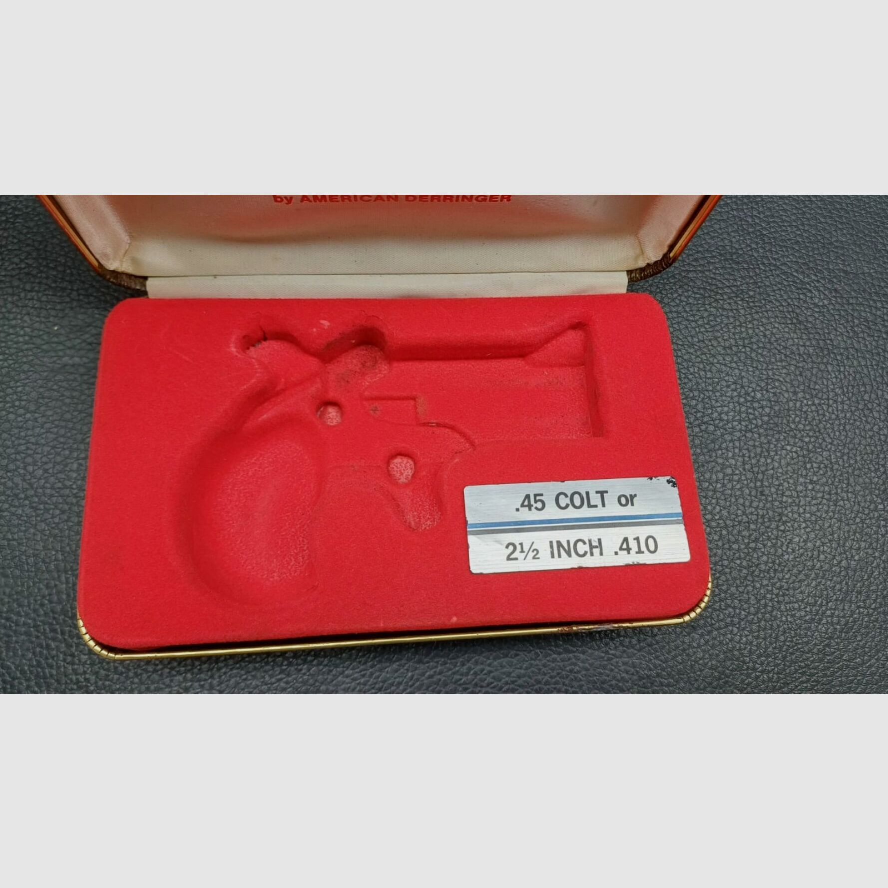 American Derringer originale Schachtel / Verpackung für Sammler