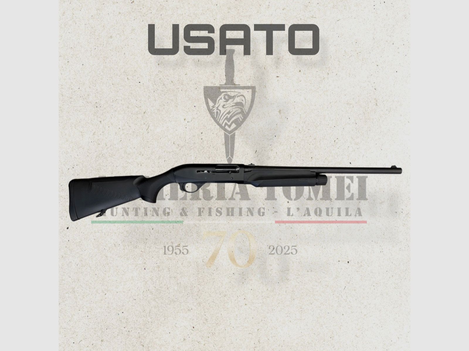 USATO – FUCILE SEMIAUTOMATICO – BENELLI MOD. M2 cal. 12, immagine 1 di 5